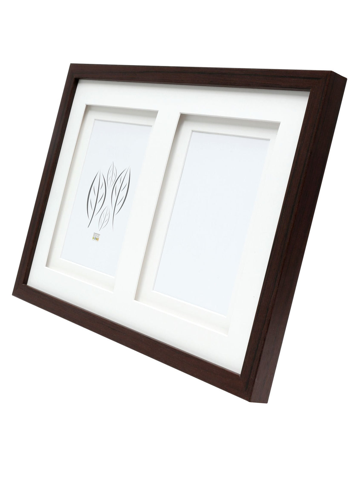 Deknudt S65kq2  Brown 2x15x20 Marco De Galeria Madera Passepartout