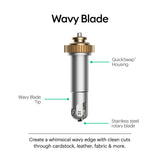 EAN 0093573390999 - Cricut Wavy Blade + QuickSwap Housing imagen 2