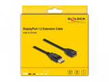 Delock Alargador Displayport 1.2 4k 60 Hz 3 M