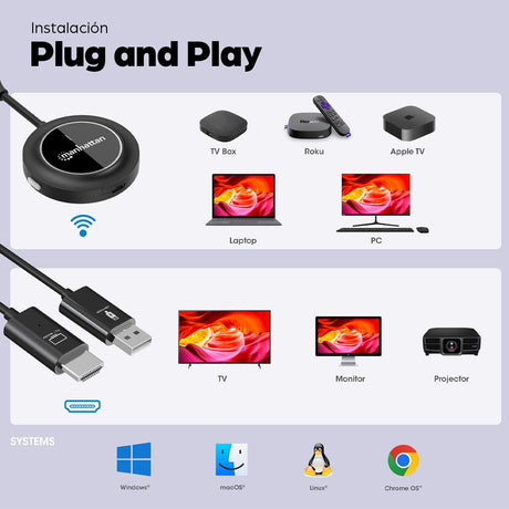 EAN 0766623208444 - Manhattan 208444 extensor audio/video Transmisor de señales AV imagen 10