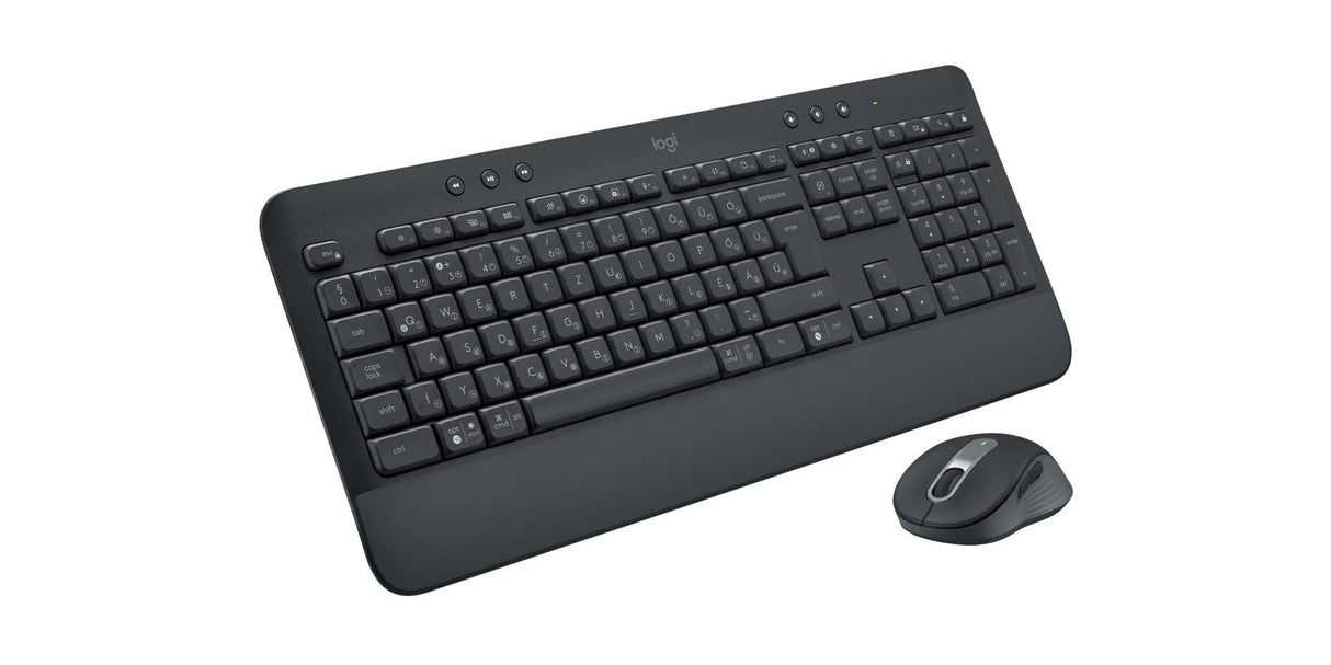 Logitech Signature Mk650 Combo For Business Juego De Teclado Y Ratón Inalámbrico Bluetooth Le Qwertz Húngaro Grafito