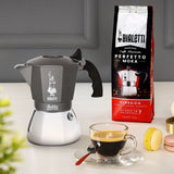 Bialetti Brikka Induction Cafetera Italiana Negro, Acero Inoxidable 4 Tazas