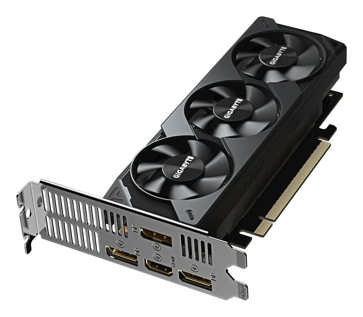 Tarjeta Gráfica Gigabyte Geforce Rtx 5060 Oc Low Profile 8g  - 8gb Gddr7, 128bit, Pci-E 5.0, 2512 Mhz Frecuencia Del Núcleo, 3 X Displayport, 1 X Hdmi, Gv-N5060oc-8gl