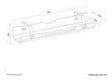 Neomounts Cableaufbewahrung -5kg Schraubbefestigung Universal Blanco