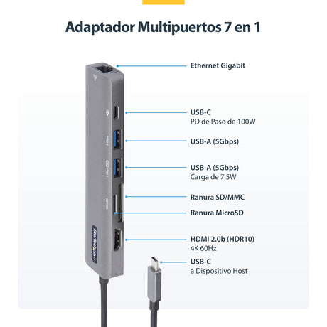 EAN 0065030891790 - StarTech.com DKT30CHSDPD1 base para portátil y replicador de puertos Alámbrico USB 3.2 Gen 1 (3.1 Gen 1)  imagen 7
