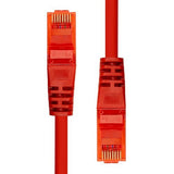 Cat6 U/Utp Cca Pvc Ethernet  Cable Red 1m