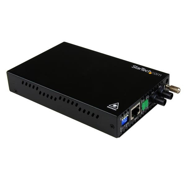 Startech.Com Conversor De Medios Ethernet 10/100 Mbps  A Fibra Multi Modo Conector St - 2km 2 Años
