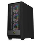 Caja Semitorre Atx Xc-501 Mesh Argb Keepout Bahías Int.: 2x3'5, 2x2'5/ 1xusb2.0, 1xusb3.0, 1xusb-C/ Audio In/Out