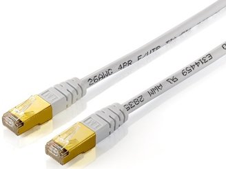 EAN 4015867159002 - Equip Cat.5e F/UTP 10m cable de red Blanco Cat5e F/UTP (FTP) imagen 1