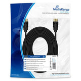 Mediarange Hdmi High Speed Ethernet Anschlussk. 10gibt S 10m