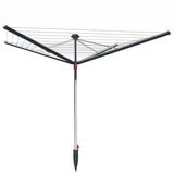 EAN 4023103246041 - Vileda Sun-Rise Premium Tendedero de suelo Aluminio, Negro, Rojo imagen 1