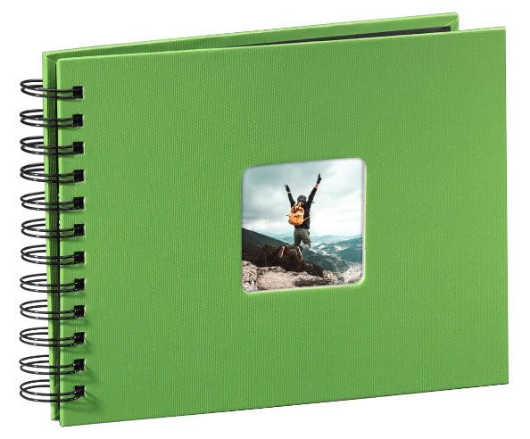 Hama  Fine Art  Spiralbound 24x17 50 Pages Apple-Green 94880