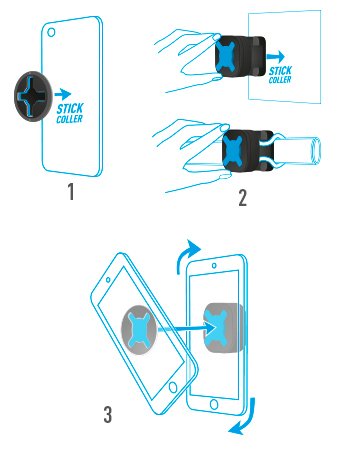 Mobilis U.Fix Soporte Universal De Pared Para Smartphone/Tablet