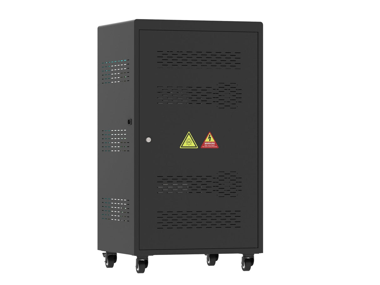 Goodconnections Antares Pro N36c Notebook-Ladewagen Bis 15,6" Usb-C 65w Port Pd3.0 Uvc-Desinfektion Schwarz