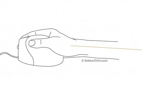 EAN 8717399991087 - BakkerElkhuizen Evoluent4 ratón Oficina Izquierda Laser 2600 DPI imagen 5