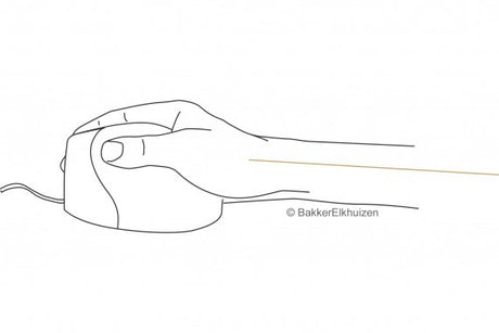 EAN 8717399991070 - BakkerElkhuizen Evoluent3 ratón Oficina mano derecha USB tipo A Laser 2600 DPI imagen 6