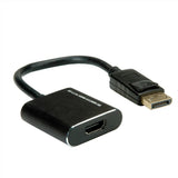 EAN 7611990148738 - ROLINE 12.03.3164 adaptador de cable de vídeo 0,15 m DisplayPort HDMI tipo A (Estándar) Negro imagen 2