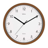 Maul Maulgrain - Reloj De Pared Redondo (30 Cm, Marco De Plástico, Analógico, Silencioso, Sin Pilas)