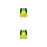 Nanocable Cable De Red Rj45 Lszh Cat.6a Sftp Awg26 3m - Verde