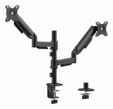 EAN 8716309135351 - Gembird MA-DA2P-02 soporte para monitor 81,3 cm (32") Escritorio Negro imagen 1