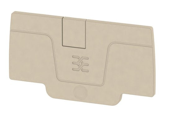 Weidmüller Aep 2c 4 Abschlussplatte Beige 2051680000