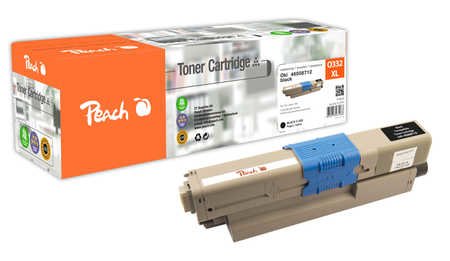 Peach Toner Oki C332xl 46508712 Negro Remanufacturado