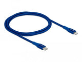 Delock 85416 Cable De Conector Lightning 1 M Azul