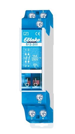 Eltako S12-200-230v Stromstoschalter 2s (V) 16a 21200030