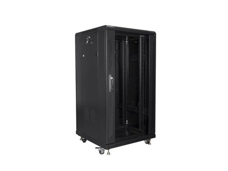 EAN 5901969424478 - Lanberg FF01-6622-12B armario rack 22U Rack o bastidor independiente Negro imagen 4