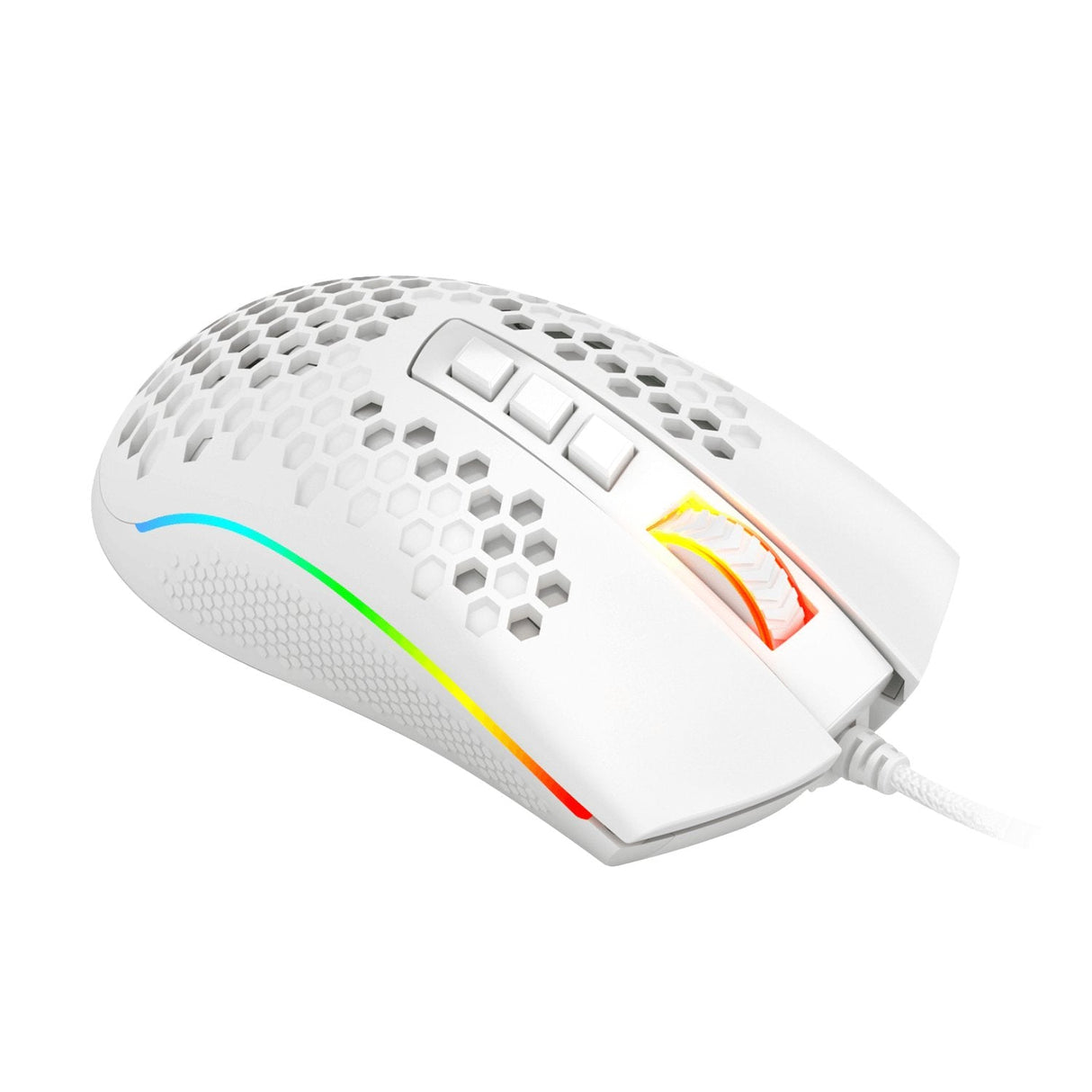 Redragon Storm Ratón Gaming Rgb Blanco