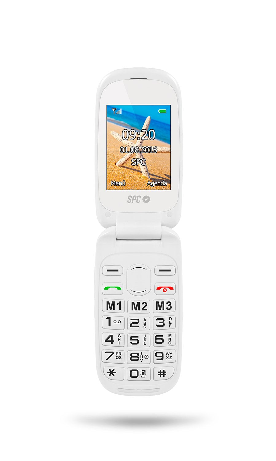 Teléfono Móvil Spc Harmony Para Personas Mayores Blanco