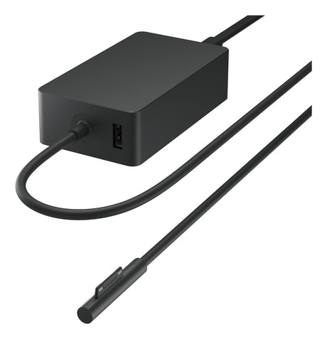 EAN 0196388144242 - Microsoft Surface 65W Power Supply Portátil, Tableta Negro Corriente alterna Interior imagen 1