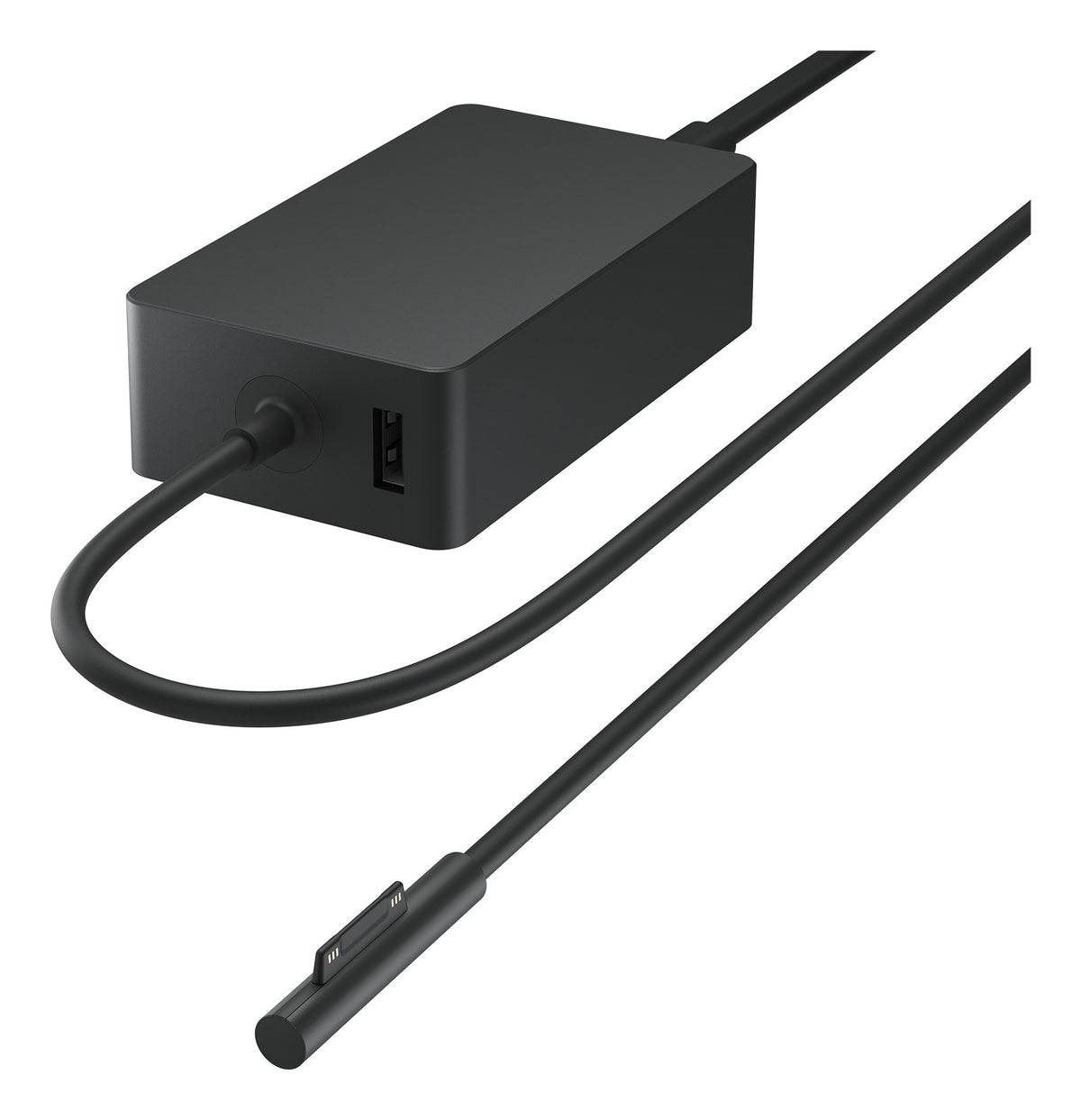 EAN 0196388144396 - Microsoft Surface 65W Power Supply Portátil, Tableta Negro Corriente alterna Interior imagen 1
