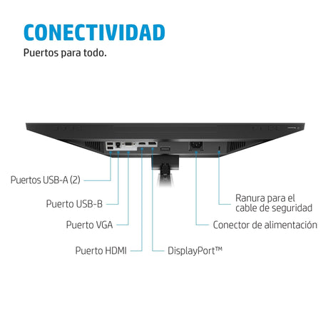 EAN 0195122021795 - HP E24mv G4 FHD Conferencing Monitor pantalla para PC 60,5 cm (23.8") 1920 x 1080 Pixeles Full HD LCD Neg imagen 8