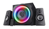 Juego De Altavoces Trust Gxt 629 Tytan 2.1 Rgb 22944 2.1, Negro