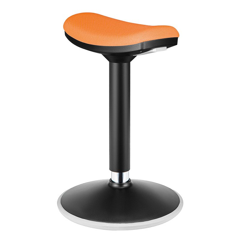 Ergonomic Height Adjustable Wobble Stool, Naranja