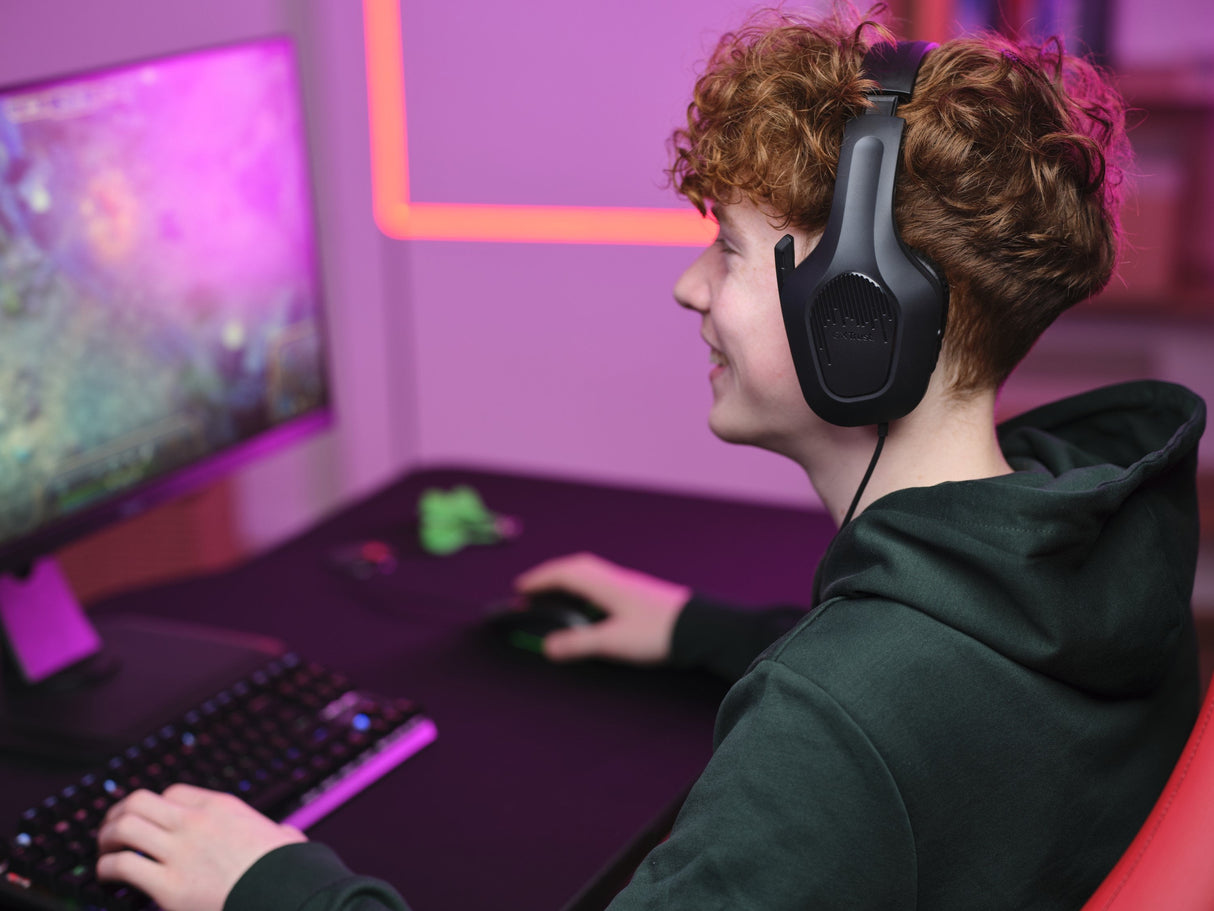 Auriculares Gaming Con Micrófono Trust Gaming Gxt 415 Zirox Jack 3.5 Negros