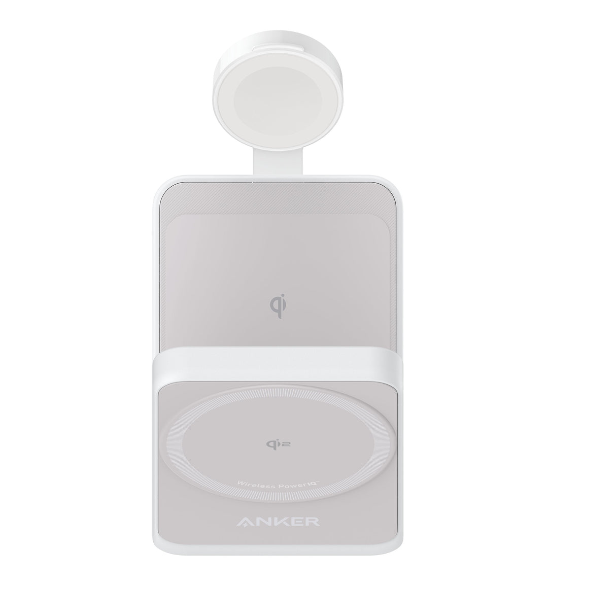 Cargador Magnetico Anker Maggo 15w 3in1 Blanco