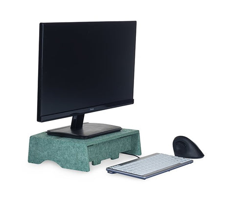 EAN 8719274674078 - BakkerElkhuizen Q-Riser 90 Circular 76,2 cm (30") Escritorio Verde imagen 5