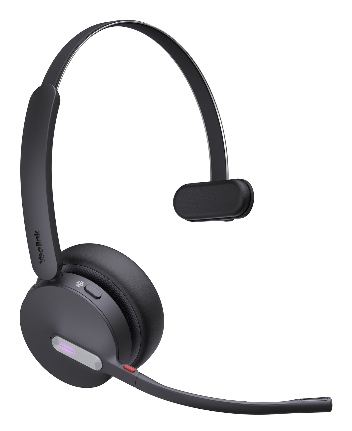 Auriculares Yealink Wh64 Mono Teams  Inalámbrico  Usb Tipo C Bluetooth Negro