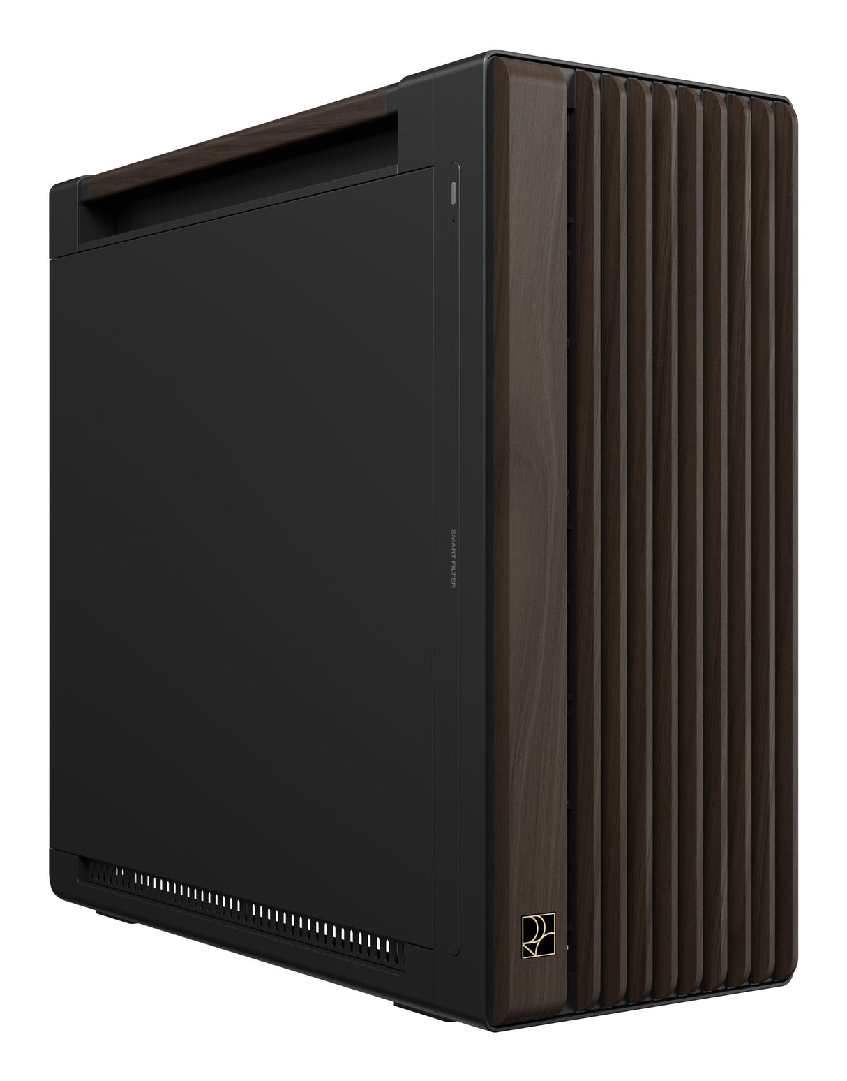Caja  Pc Asus Geh Proart Pa602 Walnut Wood Metal Pwm Modern Negro