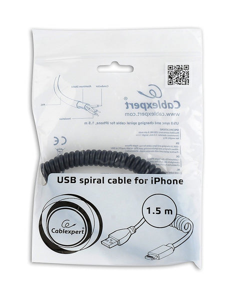 EAN 8716309097666 - Gembird CC-LMAM-1.5M cable de conector Lightning 1,5 m Negro imagen 5