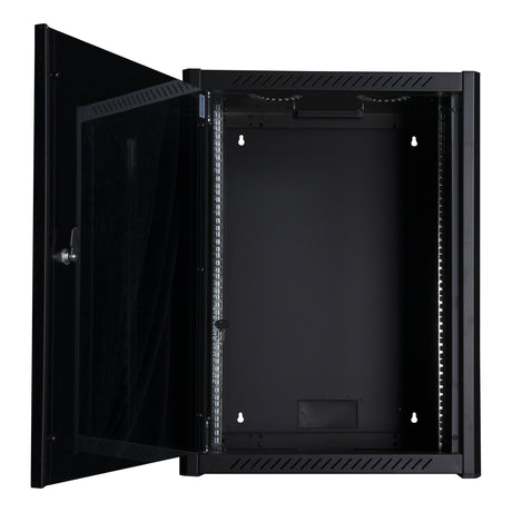 EAN 5420016846877 - LOGON RWM16U56BL armario rack 16U Bastidor de pared Negro imagen 2