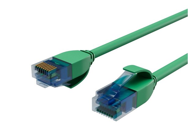 Shiverpeaks Cable De Red Cable De Red Cat.6 U/Utp Slim Verde 0,5m