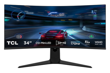EAN 5901292523664 - TCL R83 34R83Q pantalla para PC 94 cm (37") 3440 x 1440 Pixeles LED Negro, Blanco imagen 1