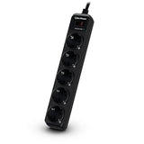 EAN 4712856275858 - CyberPower B0520SC0-DE limitador de tensión Negro 5 salidas AC 200 - 250 V 1,8 m imagen 1