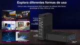 Mini Pc Leotec Nas Server Intel N150 12gb Lpddr5 + 64gb Emmc + 512gb Nvme + 3x22