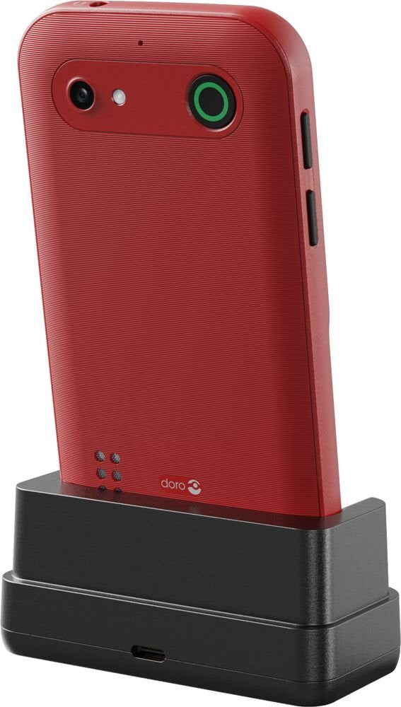 EAN 7322460089894 - Doro Leva E10 6,1 cm (2.4") 118,9 g Rojo Teléfono para personas mayores imagen 7