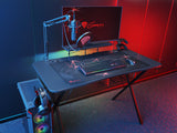 Genesis Holm 300 Rgb Mesa Gaming Negra