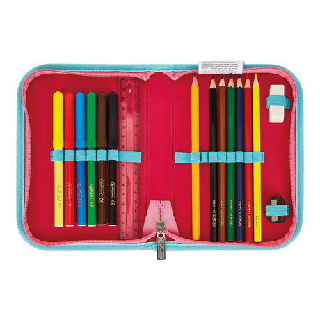 EAN 4008110344997 - Herlitz Loop Plus Ballet Love juego de mochila escolar Chica Poliéster Azul, Rosa imagen 5